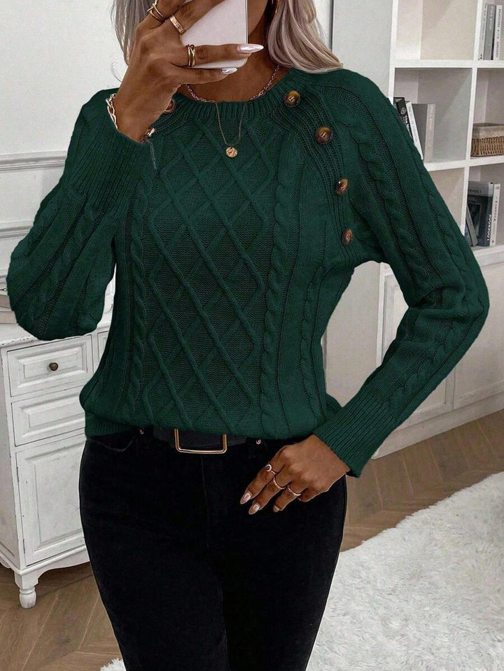 Clara – Pull en Maille Torsadée