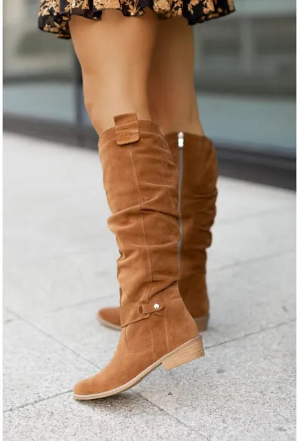 Cuissardes zippées femme
