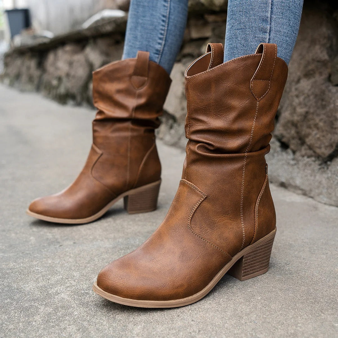 Amara | Bottes Femme à Talon Confortable