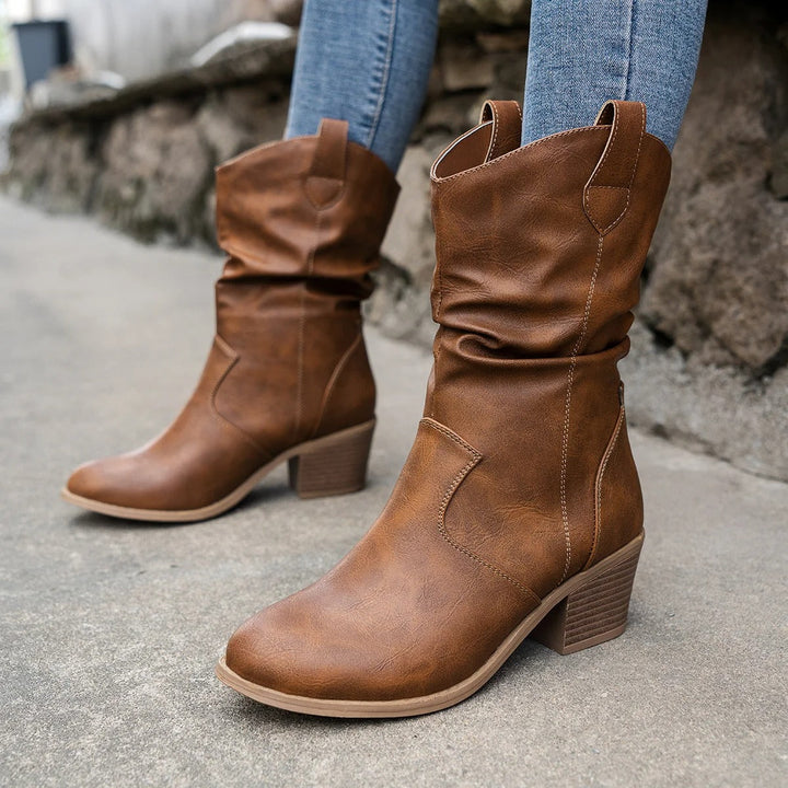 Amara | Bottes Femme à Talon Confortable