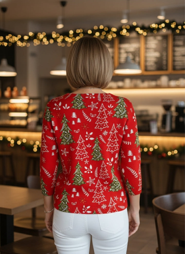 Selena | Blouse de Noël | Achetez 1, obtenez 1 Gratuit !🎁