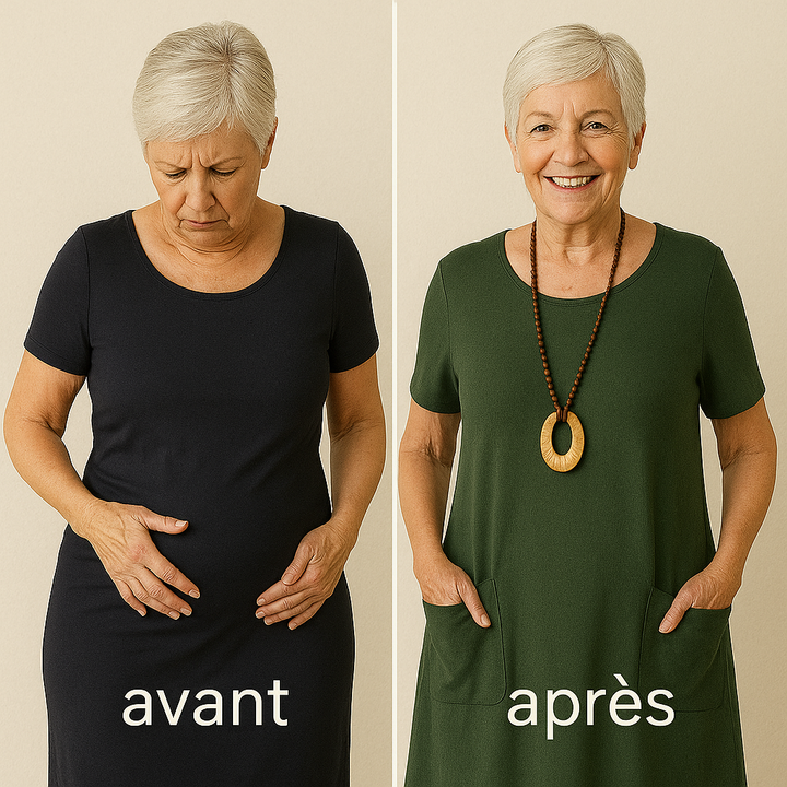 Julia – Robe avec couverture du ventre