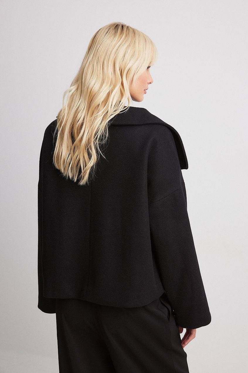 Manteau oversize femme boutonné