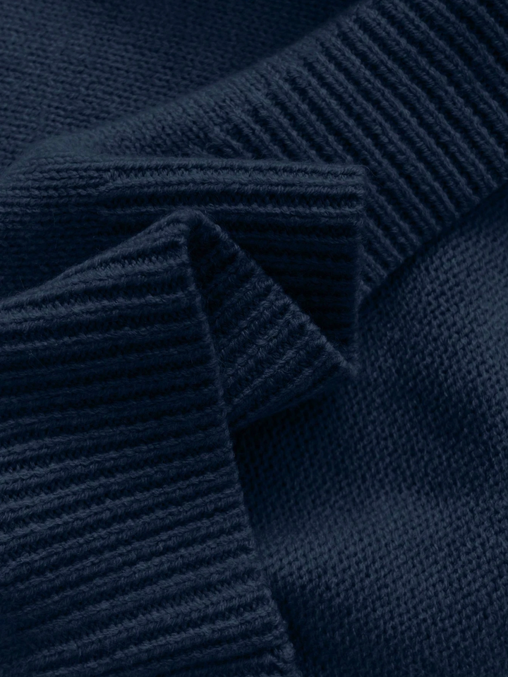 Pull Femme Col en Dentelle Décolleté en V Coupe Fluide