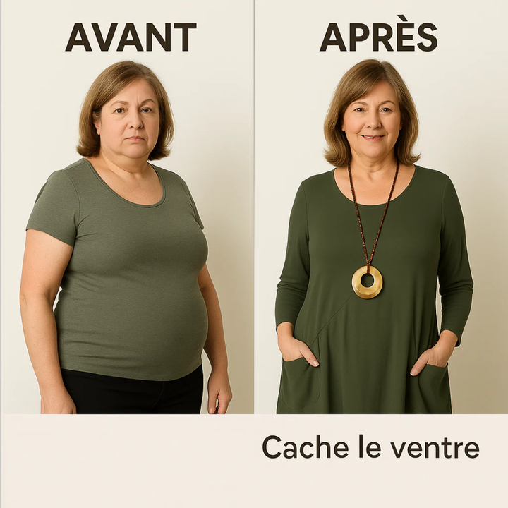 Julia – Robe avec couverture du ventre