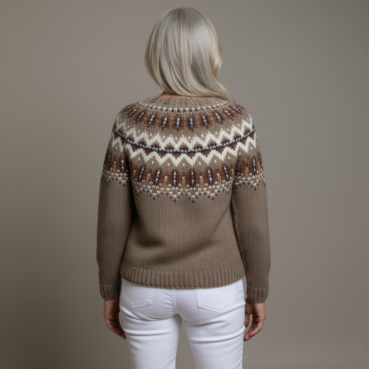 Adeline | Cardigan islandais vintage