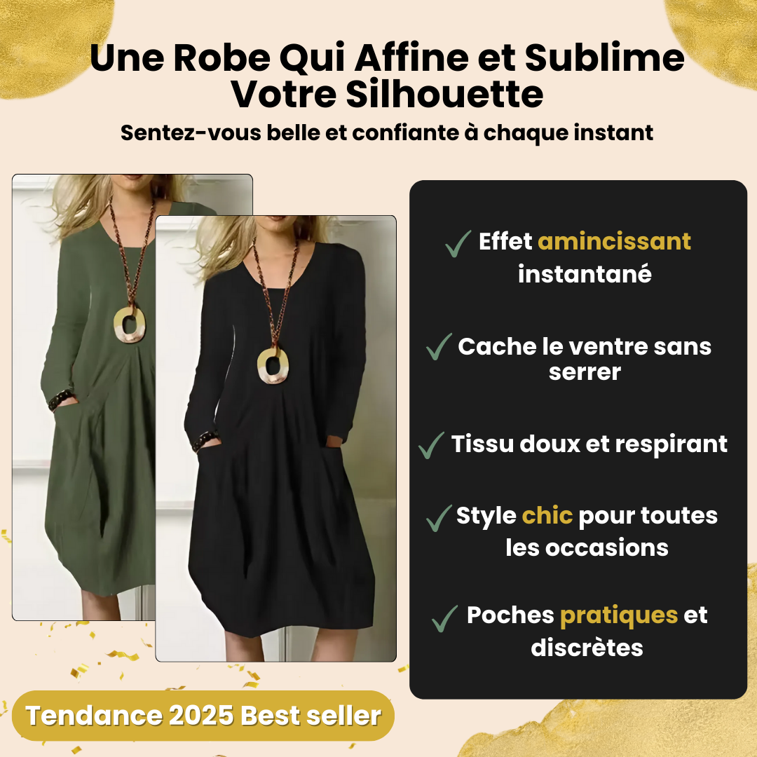 Julia – Robe avec couverture du ventre
