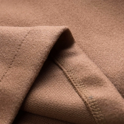 Manteau long femme mélange de laine