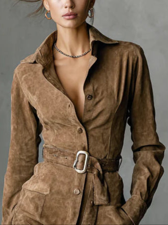 Jéssara – Robe Classique à Boutons