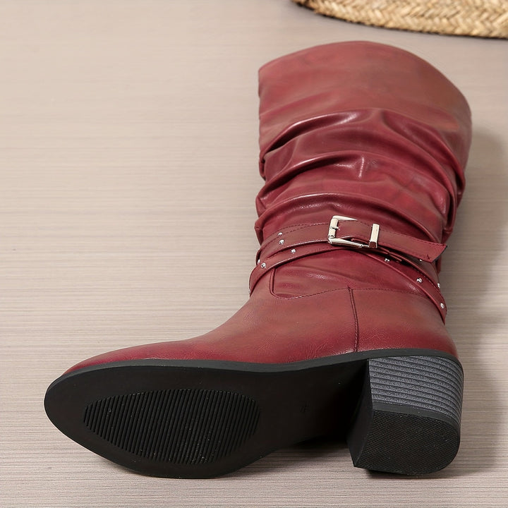 Bottes hautes souples noir femme