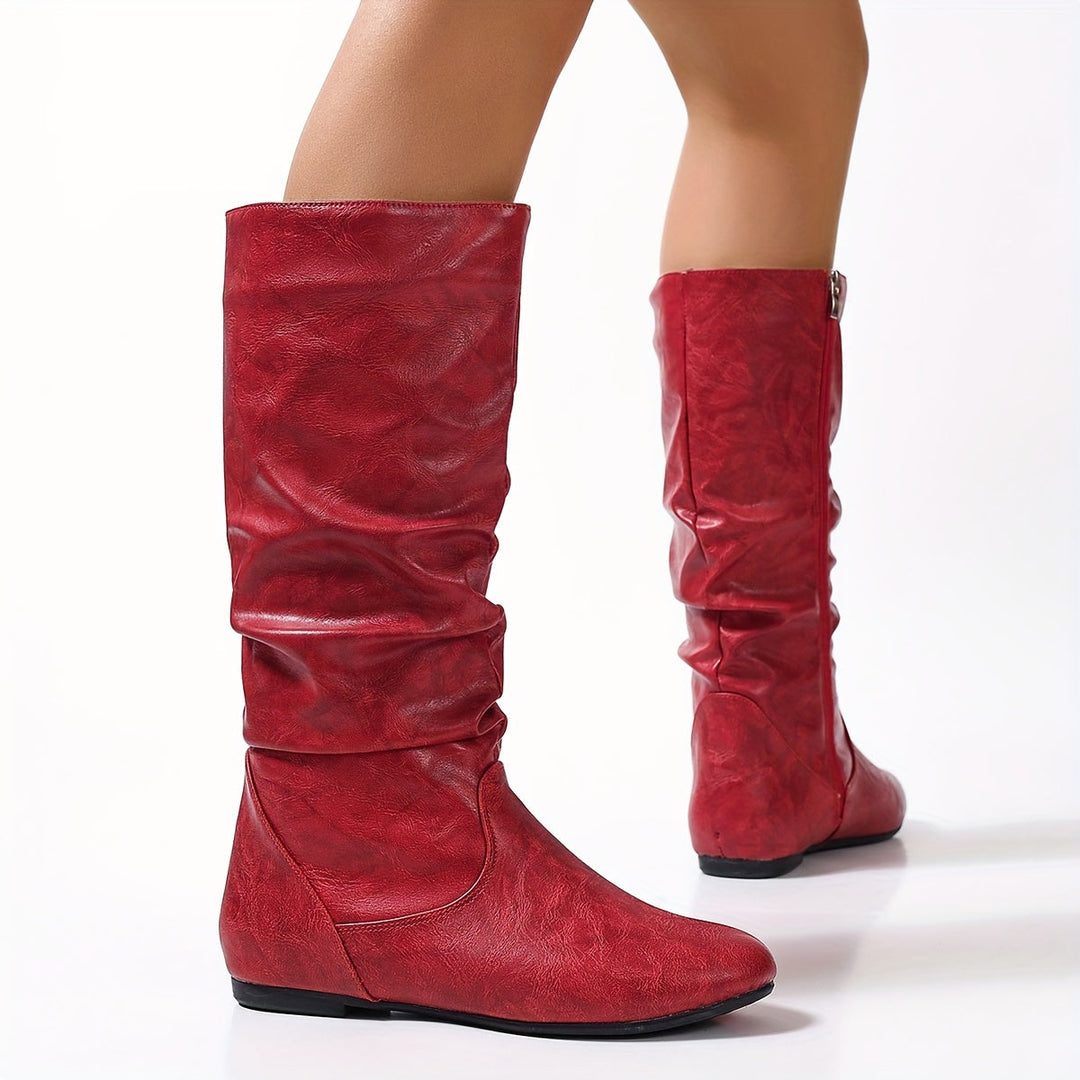 Bottes hautes souples femme