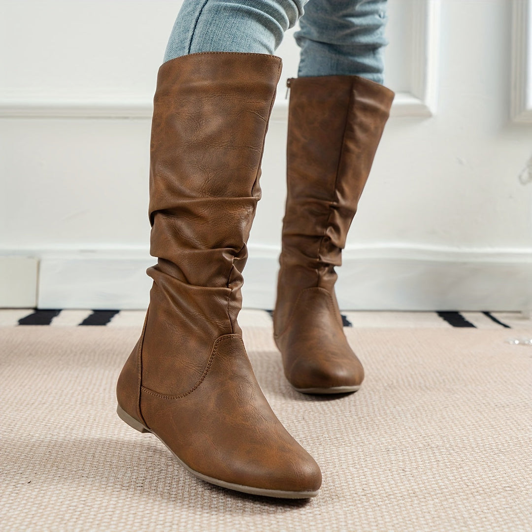 Bottes hautes souples femme