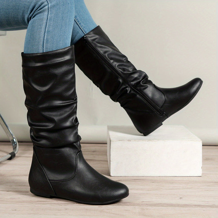 Bottes hautes souples femme