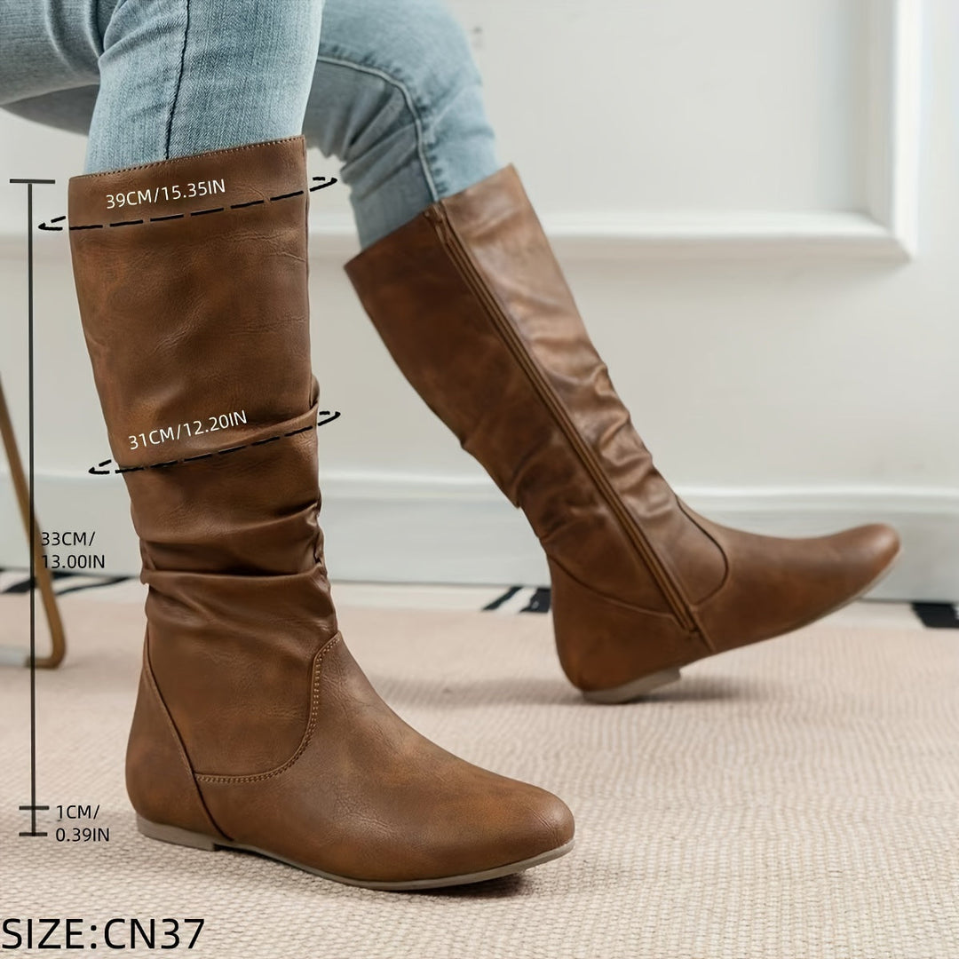 Bottes hautes souples femme