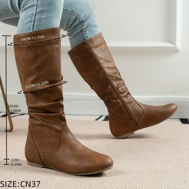 Bottes hautes souples femme