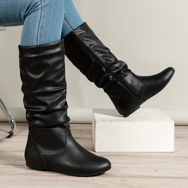 Bottes hautes souples femme