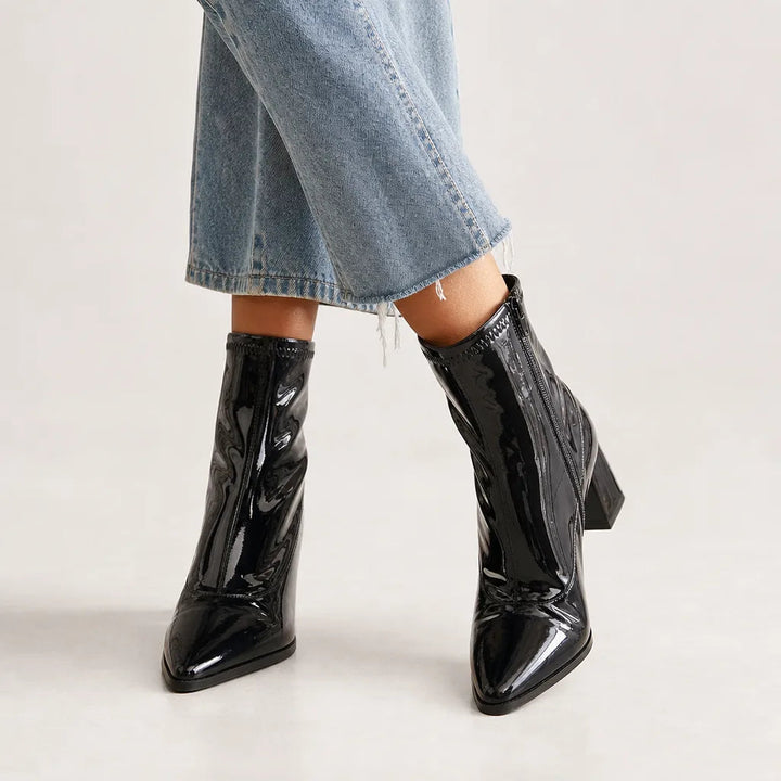 Bottines noir femme