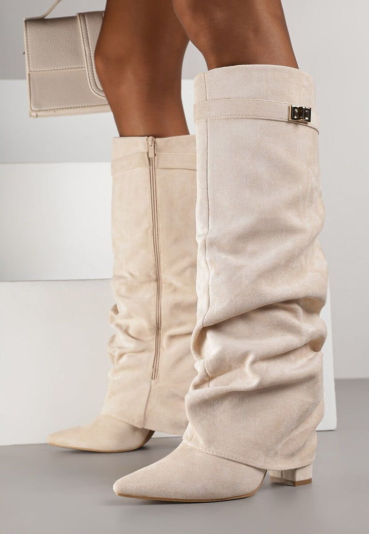 Isla | Bottes Slouch Hautes Bout Pointu