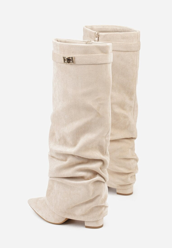 Isla | Bottes Slouch Hautes Bout Pointu