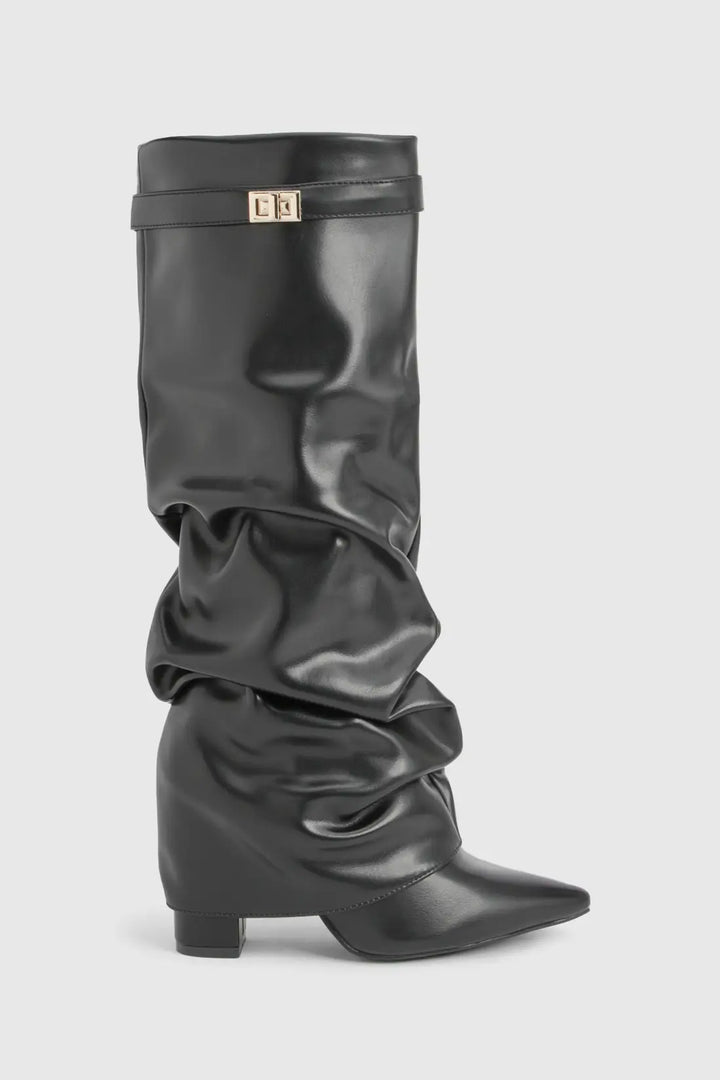 Isla | Bottes Slouch Hautes Bout Pointu