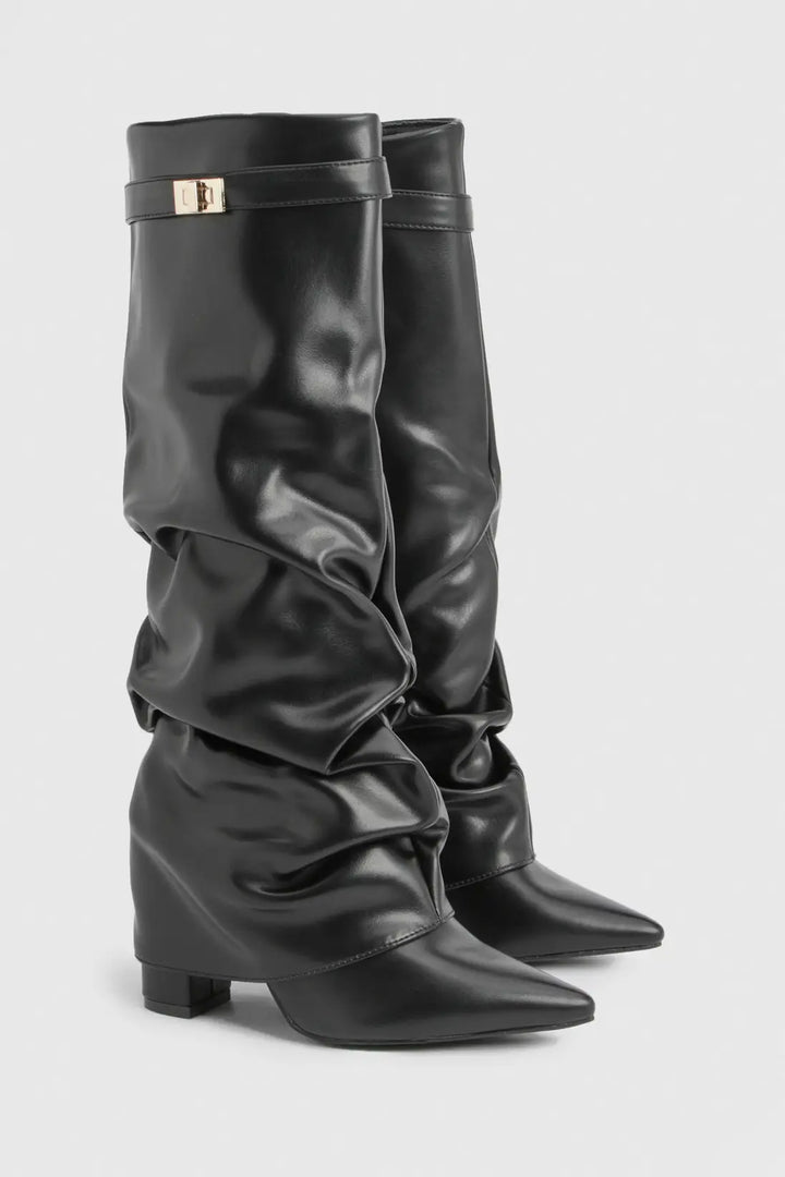 Isla | Bottes Slouch Hautes Bout Pointu