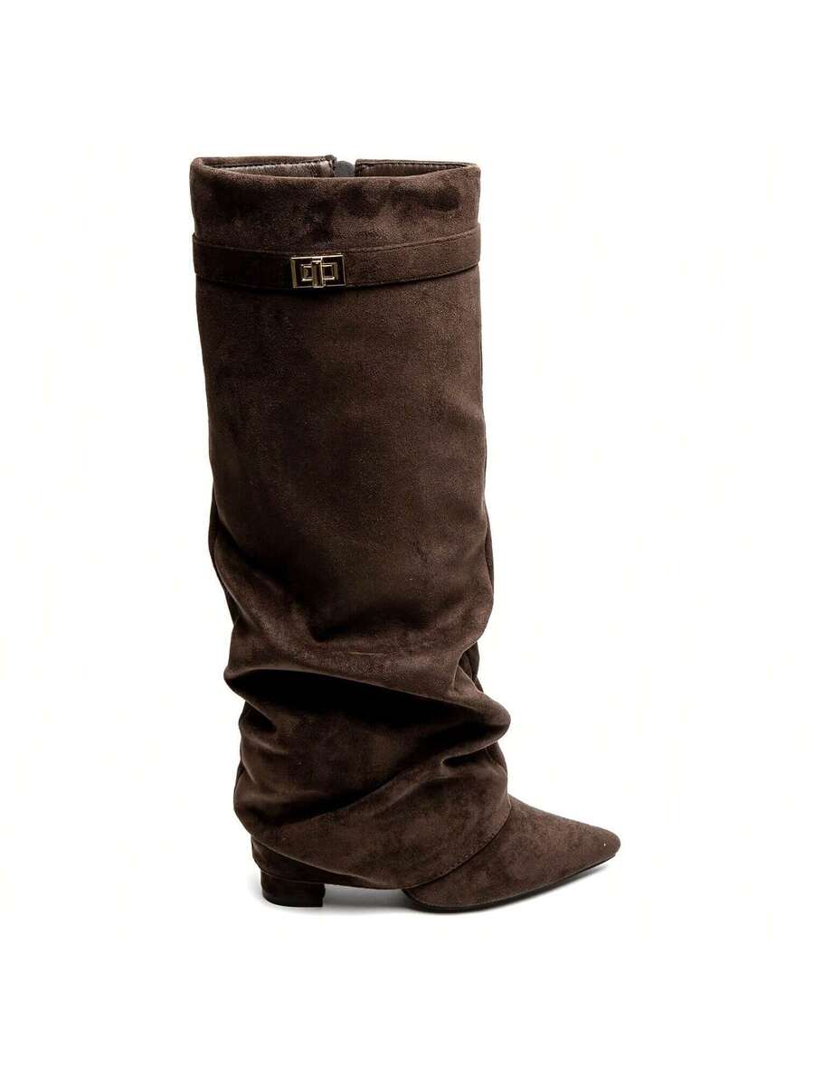 Isla | Bottes Slouch Hautes Bout Pointu