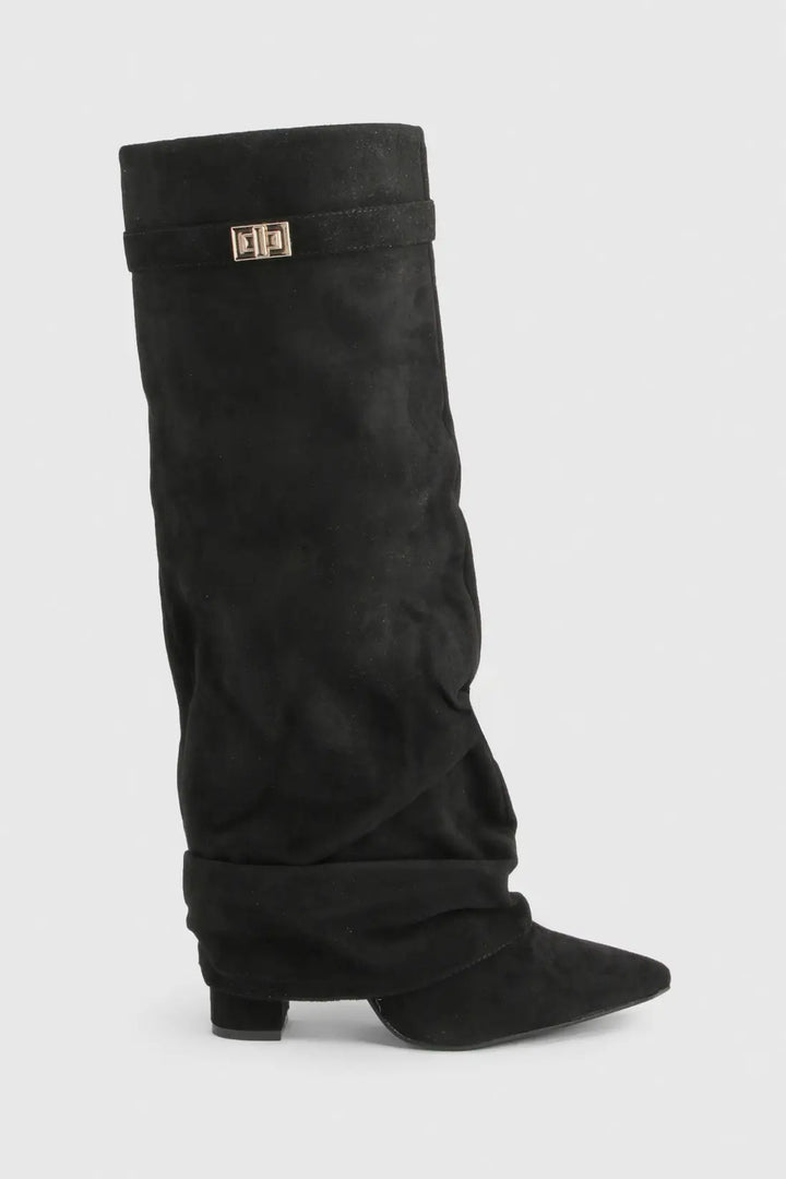 Isla | Bottes Slouch Hautes Bout Pointu