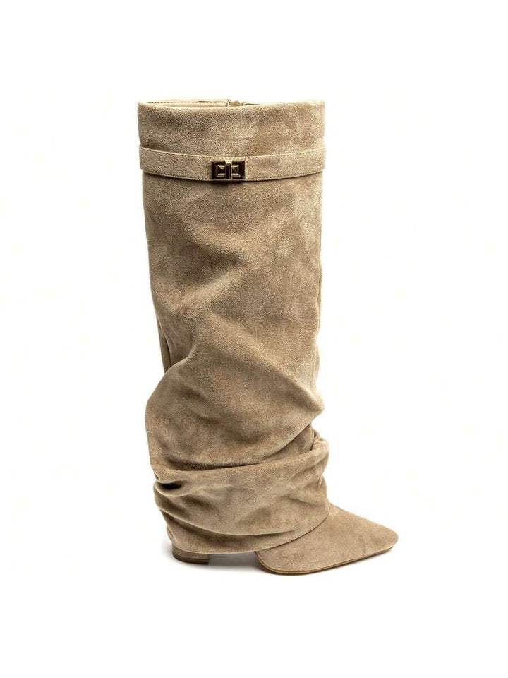 Isla | Bottes Slouch Hautes Bout Pointu