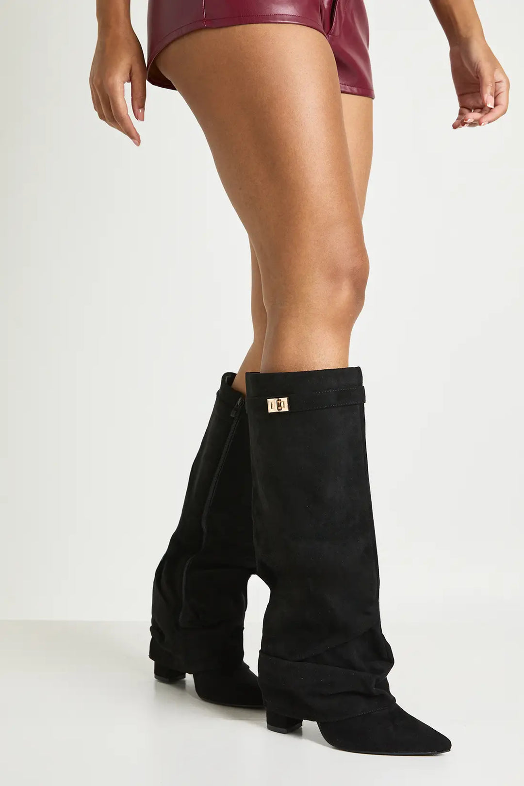 Isla | Bottes Slouch Hautes Bout Pointu
