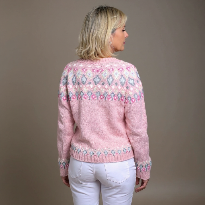 Hazel | Cardigan rose confort