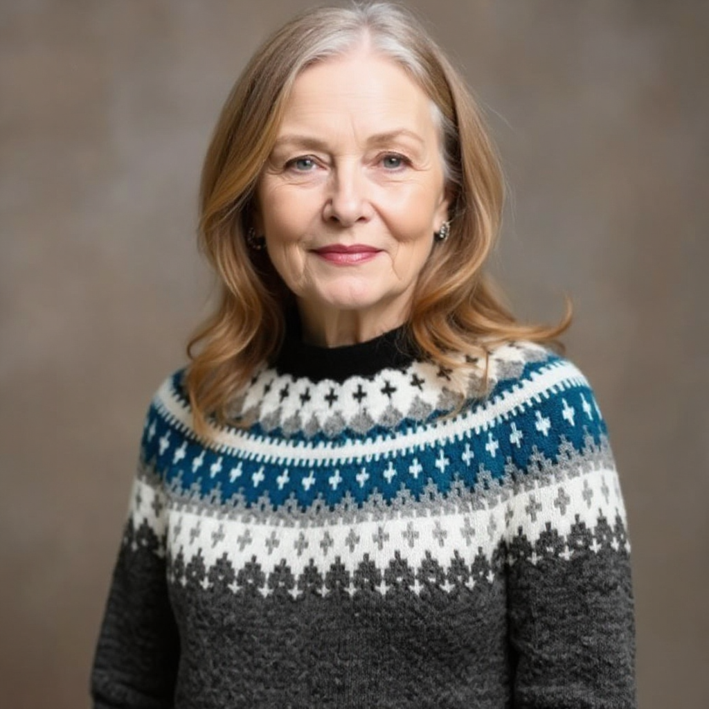 Althea | Pull islandais vintage