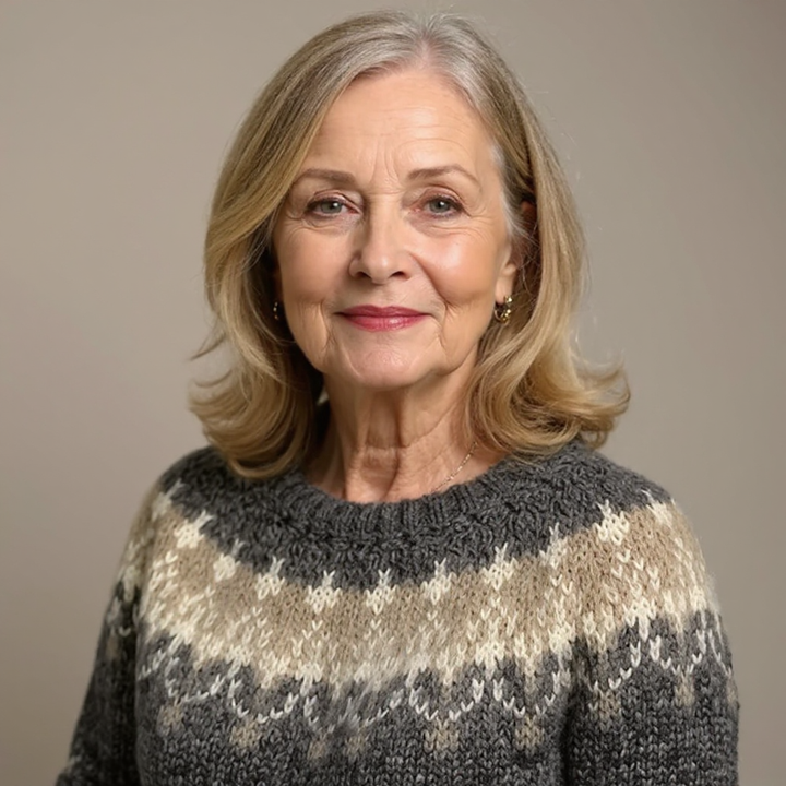 Samantha | Pull islandais vintage