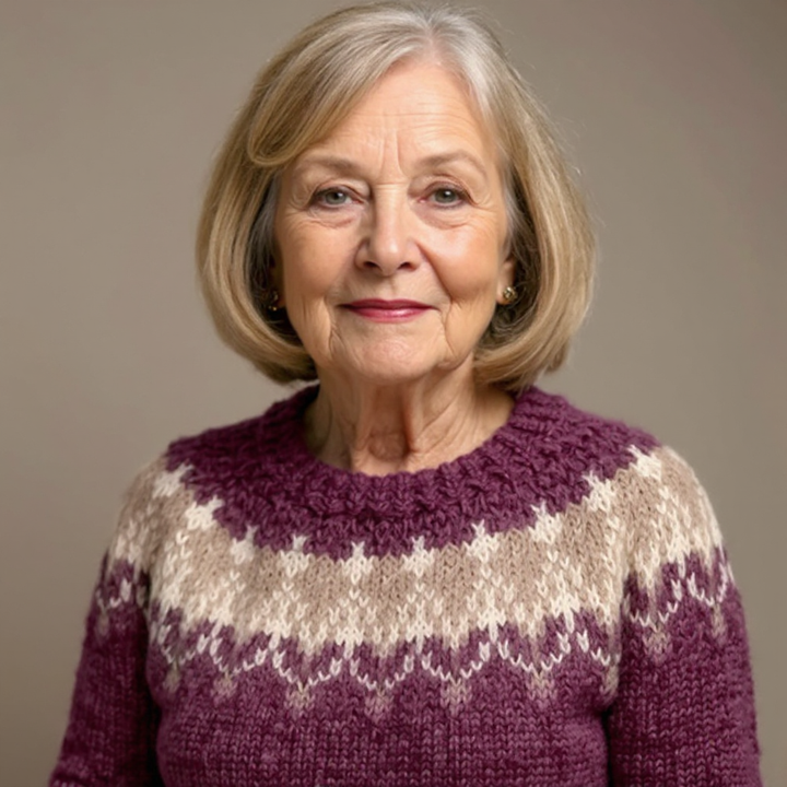 Samantha | Pull islandais vintage