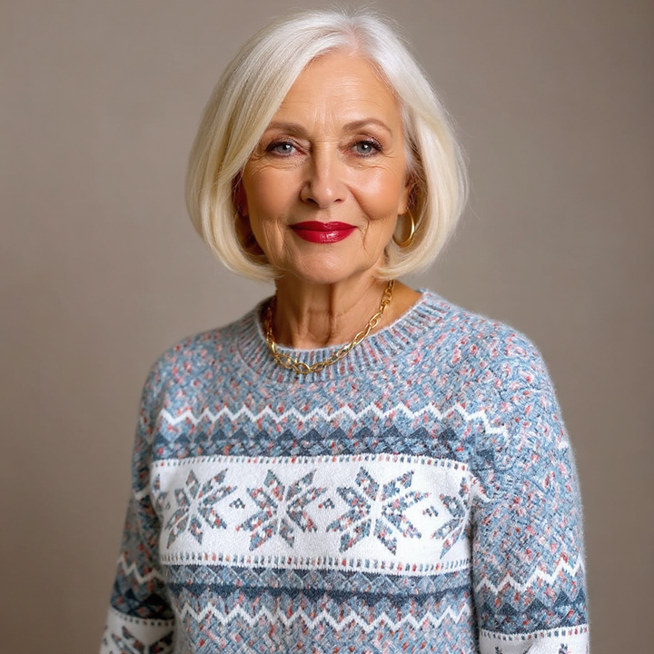 Melanie | Pull islandais vintage