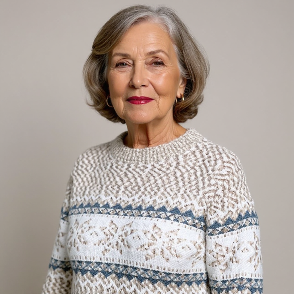 Melanie | Pull islandais vintage