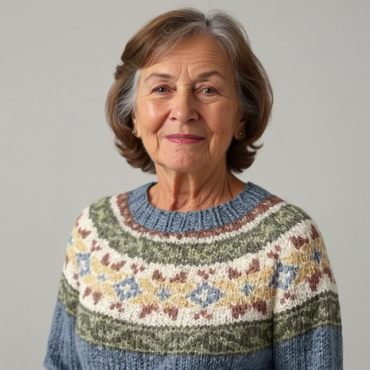 Lucy | Pull islandais vintage